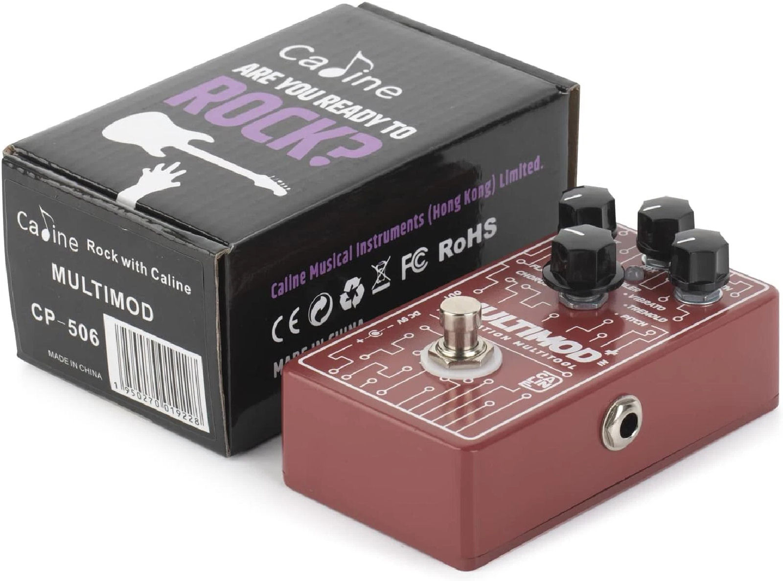 Caline CP-506 "MULTIMOD" Multi-Effect Guitar Effect Pedal - Image 2