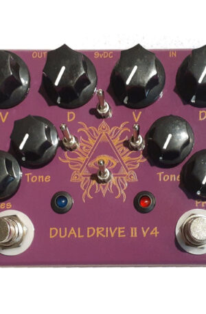 Hot Box HB-DD Dual Drive II V4 Overdrive + Dist + High Gain +4 Togl Marshall Bluesbreaker KOT Tone