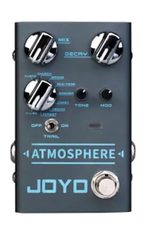 JOYO R-14 ATMOSPHERE 9 Mode Multi Reverb Guitar Effect Pedal