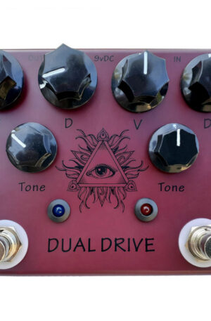 Hot Box Pedals HB-DD Dual Drive Overdrive Bluesbreaker King Of Tone Inspired