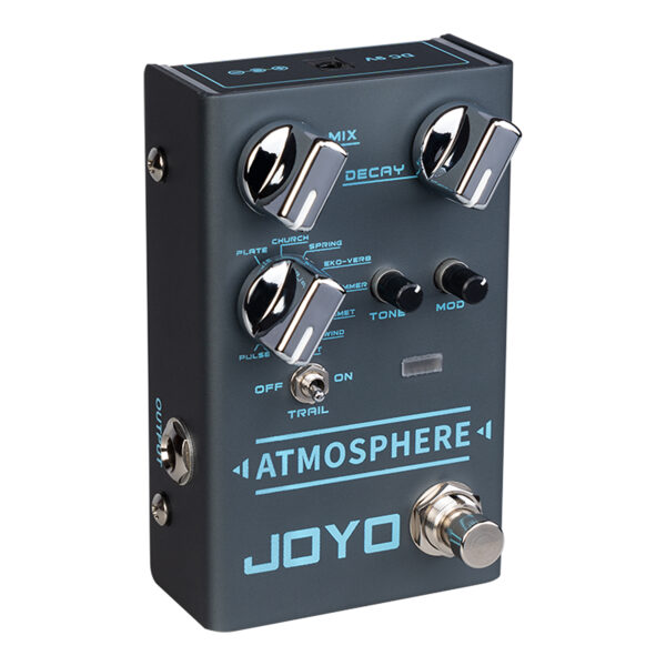 JOYO R-14 ATMOSPHERE 9 Mode Multi Reverb Guitar Effect Pedal - Image 2
