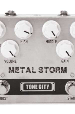 Tone City Metal Storm TC-T38 classic British-style high gain distortion Guitar Effect Pedal
