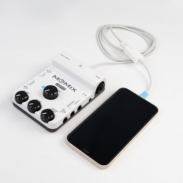 JOYO MOMIX USB-C 3-Channel Audio Interface w/ 1 Microphone Preamp - Image 5