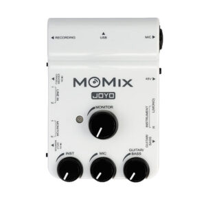 JOYO MOMIX USB-C 3-Channel Audio Interface w/ 1 Microphone Preamp
