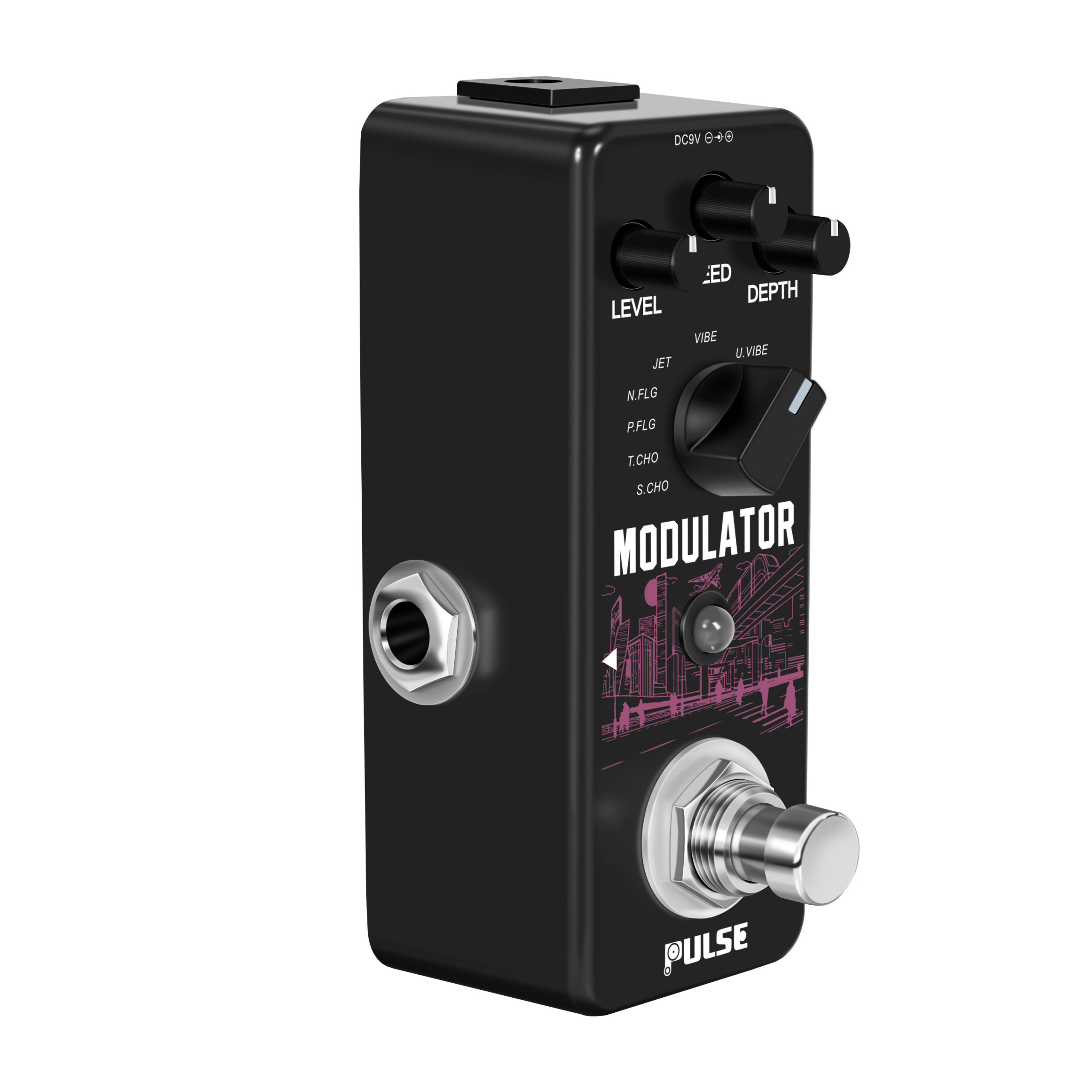 Pulse Technology Modulator 11 Kinds Of Classic Modulation Effects in One Mini Pedal - Image 4