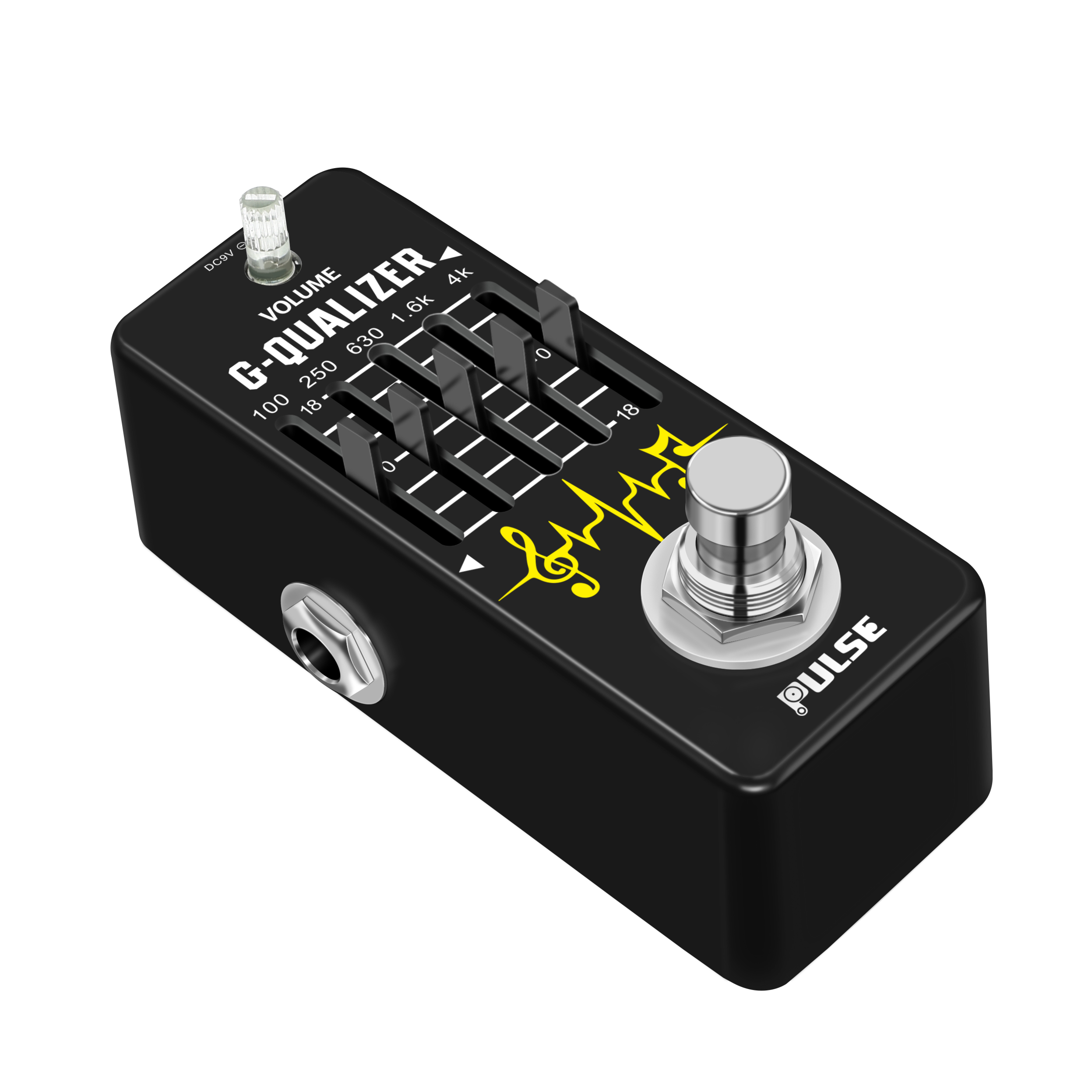 Pulse Technology G-Qualizer PT-17A Mini Guitar 5-Band Graphic Equalizer EQ Pedal - Image 2
