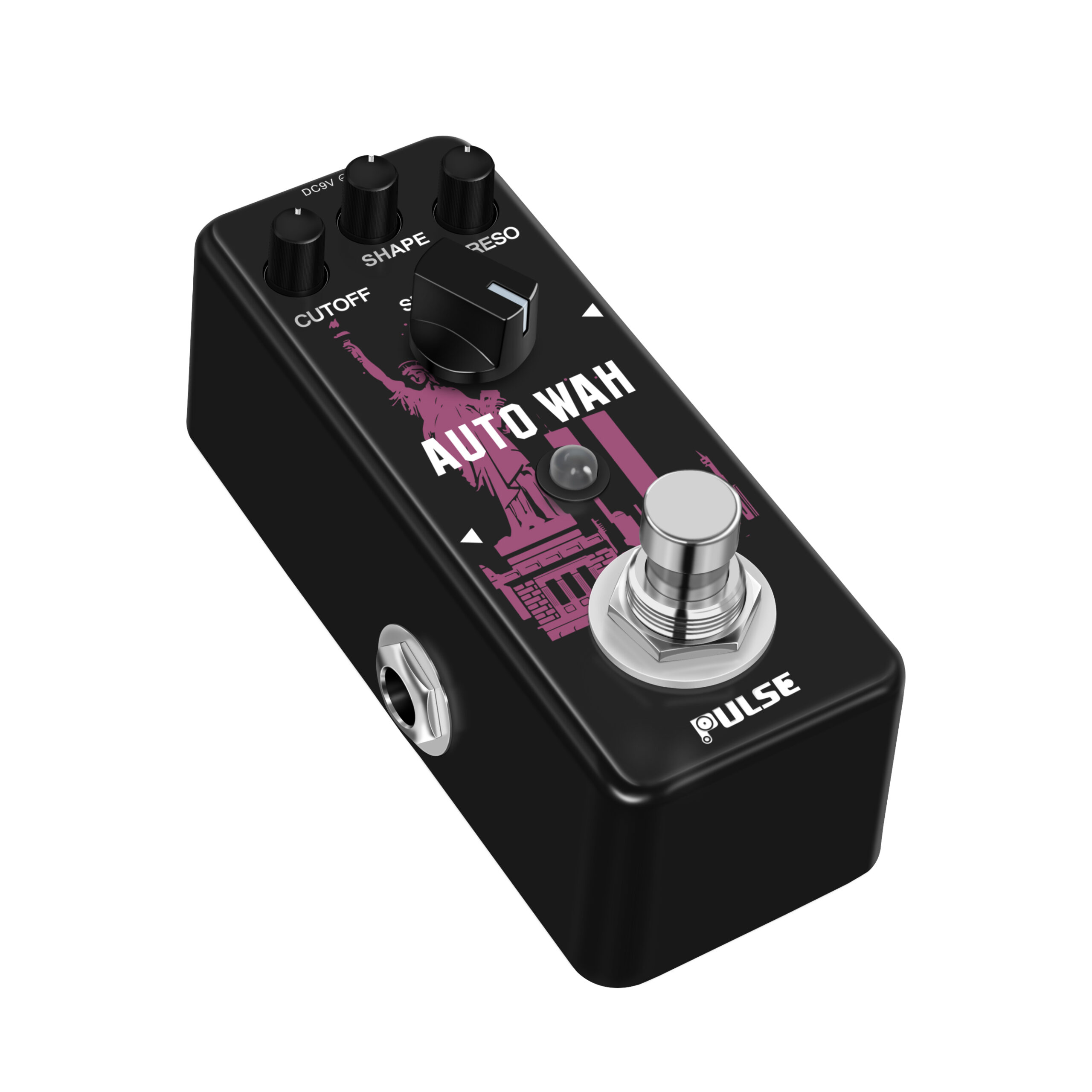 Pulse Technology Auto Wah Mini Guitar Effect Pedal - Image 2