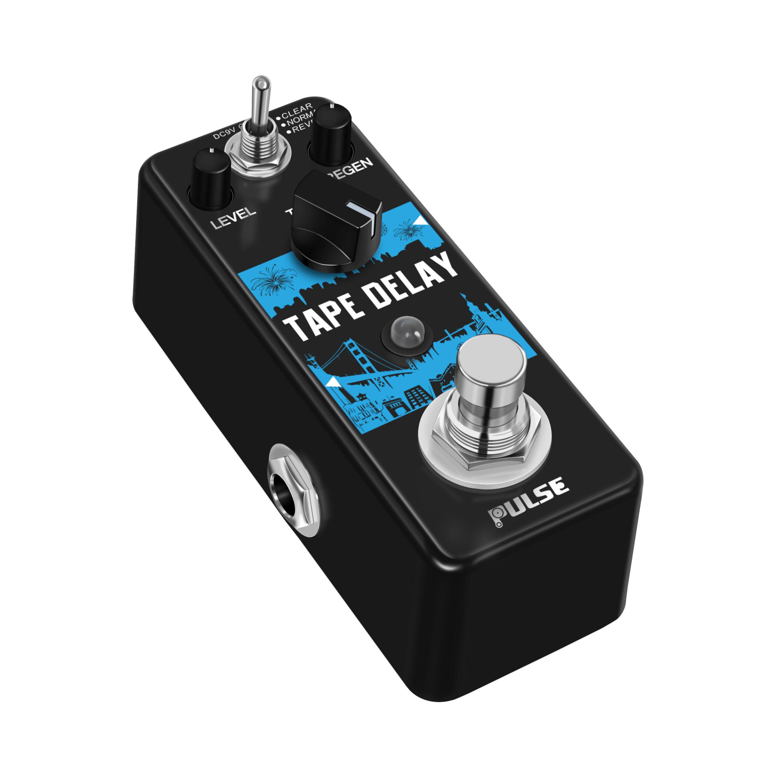 Pulse Technology Tape Delay PT-89 Mini Digital Guitar Delay Effect Pedal - Image 2