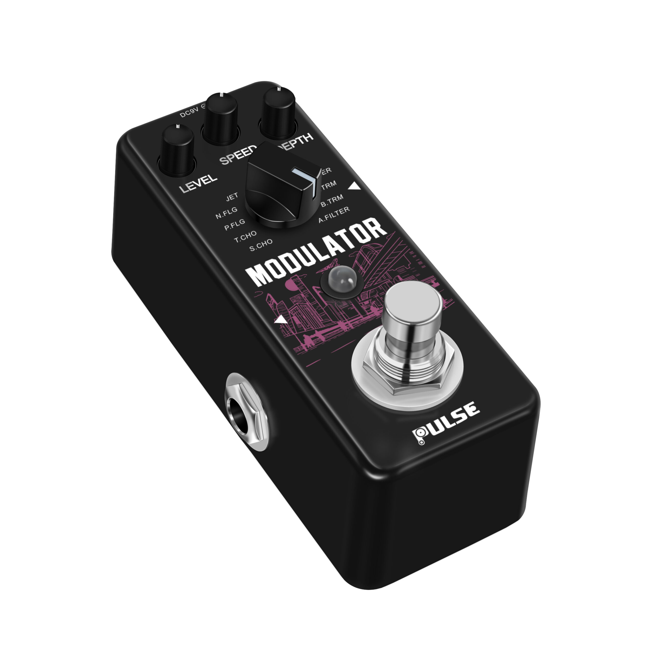 Pulse Technology Modulator 11 Kinds Of Classic Modulation Effects in One Mini Pedal - Image 3