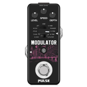 Pulse Technology Modulator 11 Kinds Of Classic Modulation Effects in One Mini Pedal