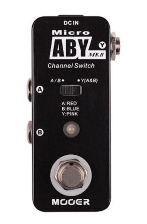Mooer ABY MK II AB Switch Micro Guitar Pedal