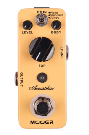 Mooer Acoustikar Acoustic Guitar Simulator Micro Guitar Effects Pedal