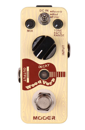 Mooer Woodverb Acoustic Guitar Reverb Micro Guitar Effects Pedal True Bypass