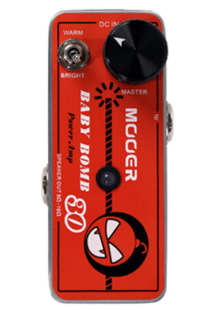 Mooer Baby Bomb 30 a 30 Watt Digital Guitar Power Amp Micro Pedal Size