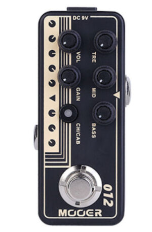 Mooer US Gold 012 Micro Preamp Based on Friedman The brown eye100 Guitar Effect Pedal