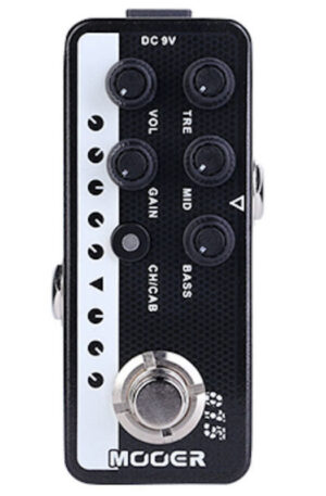 Mooer Brown Sound 015 Based on Peavey 5150 Digital Micro Preamp Guitar Effects Pedal
