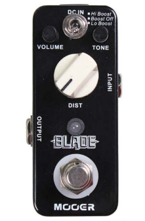 MOOER BLADE Metal Distortion Guitar Effect Pedal 3 Modes 3 Knobs True Bypass