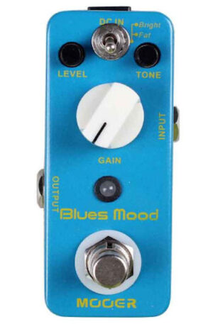 Mooer Blues Mood Classic Blues Overdrive Micro Guitar Effects Pedal