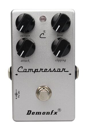 Demonfx CK Compressor Nice Response with Clip Adjustment Guitar Effect Pedal