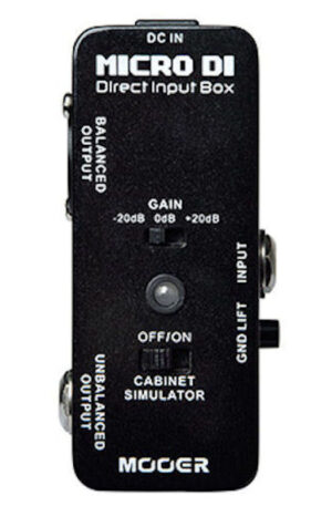 Mooer Micro DI Box Micro Guitar Effects Pedal