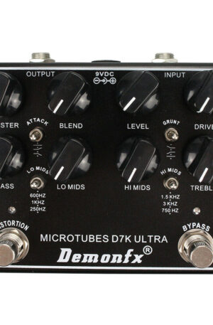 DemonFX Microtubes D7K Ultra V2 High quality Bass Preamp BASS Effect Pedal