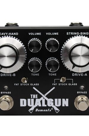 DemonFX The Dual Gun Overdrive/ Dist / Boost High quality Guitar Tones