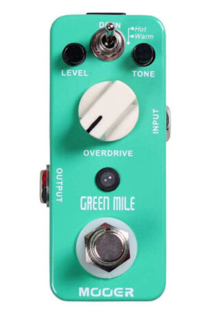 Mooer Green Mile Overdrive Micro Guitar Effects Pedal