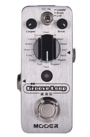 MOOER Groove Loop Drum Machine & Looper Pedal 3 Modes Max. 20min Recording
