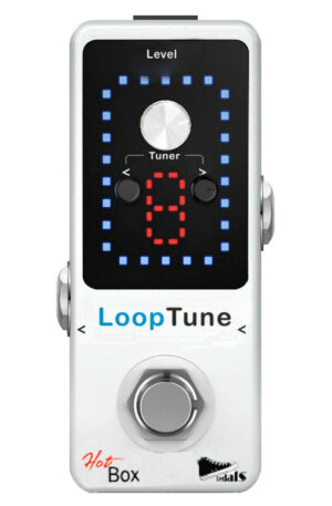 Hot Box Loop Tune Tuner & Looper Guitar Pedal Recording Tuning 40 mins 9 Waves