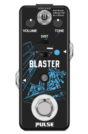 Pulse Technology Blaster Heavy Metal Distortion Guitar Effect Pedal