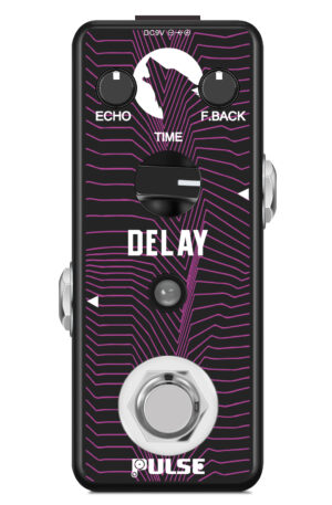 Pulse Technology Delay Analog Vintage Delay Guitar Effect Pedal True Bypass