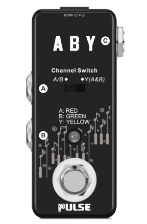 Pulse Technology ABY Micro AB Switch Micro Guitar Pedal ABY
