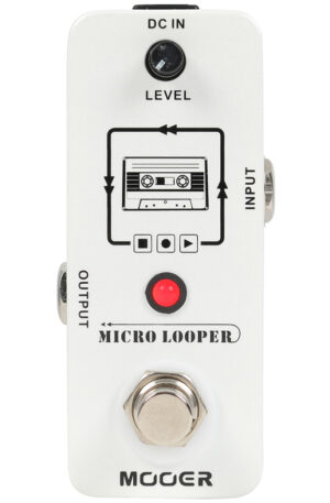 Mooer Micro Looper Loop Recording Effect Pedal 4 Guitar 30 min Looper Unlimited Overdubs