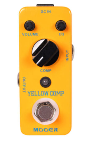 Mooer Yellow Comp Optical Compressor Pedal Micro Guitar Effects Pedal