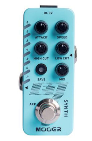 Mooer E7 Synth Polyphonic Guitar Synthesizer Pedal