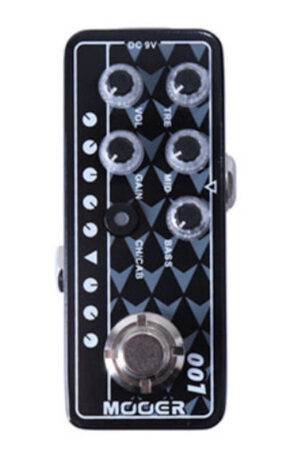 Mooer Gas Station 001 Digital Micro PreAmp Guitar Pedal