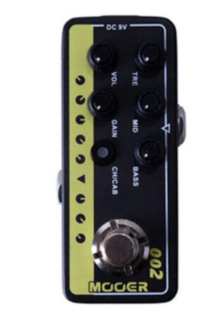 Mooer UK Gold 900 002 Digital Micro PreAmp Guitar Pedal