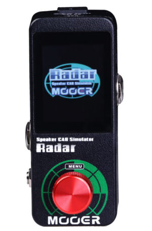 Mooer Radar Speaker Cab Simulator IR loader with Color LED Screen