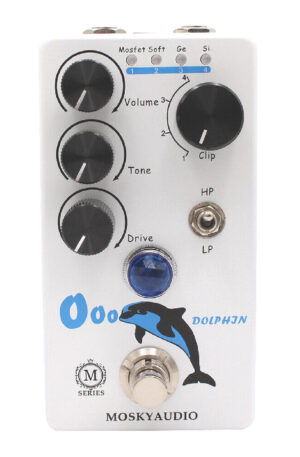 Mosky Audio Dolphin Guitar Effect Pedal OCD Circuit DIST/OVD HP/LP Toggle 3 Modes