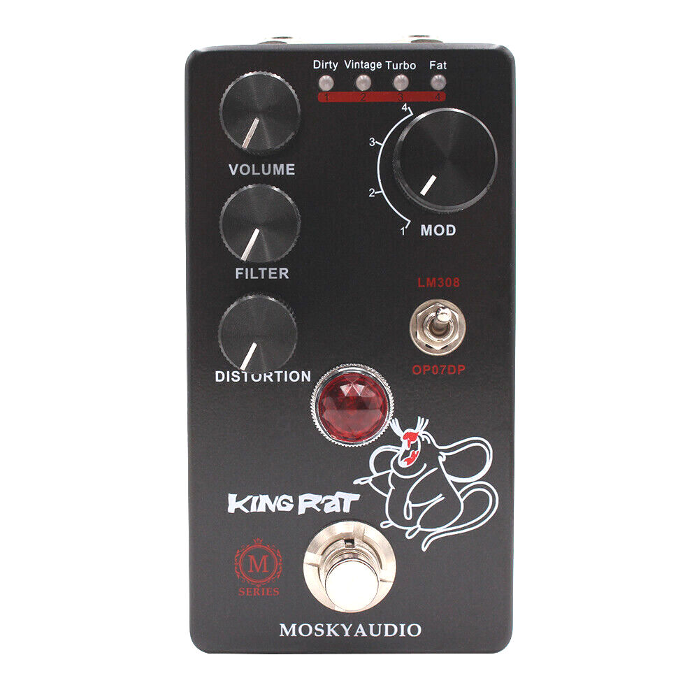 thumbnail image 2 of HXBER Fuzz Distortion Guitar Effect Pedal 4 Mode Switch 2 of 12