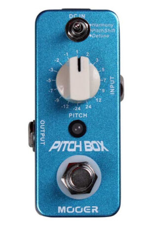 Mooer Pitch Box 3 Effect Modes Harmony Pitch Shift Detune Guitar Effects Pedal