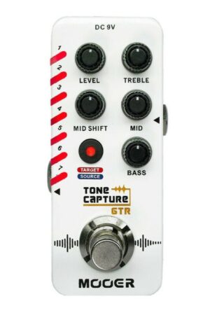 Mooer Tone Capture GTR Capture Any Guitar’s Tone Unique EQ matching Technology