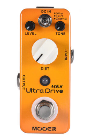 Mooer Ultra Drive MKII Multi Dynamic Distortion Guitar Effect Pedal