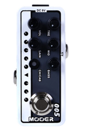 Mooer Brown Sound 3 Micro Preamp 005 Guitar Effects Pedal Based on 5150