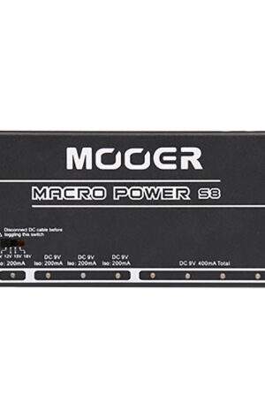 Mooer Macro Power S8 Isolated Professional Guitar Pedalboard Power Supply