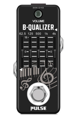 Pulse Technology B-Qualizer PT-17B Mini Bass Guitar 5-Band Graphic Equalizer EQ Pedal