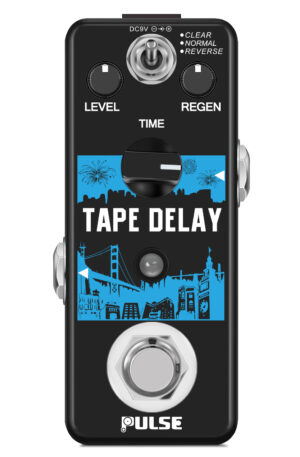 Pulse Technology Tape Delay PT-89 Mini Digital Guitar Delay Effect Pedal