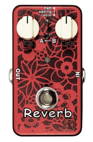 MOEN AC-RV Compact Acoustic Guitar Reverb Effect Pedal