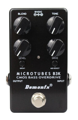 Demonfx MICROTUBES B3K V2 Bass Effect Overdrive Pedal