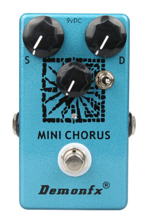 Demonfx Mini Chorus Toggle options Guitar Effect Pedal